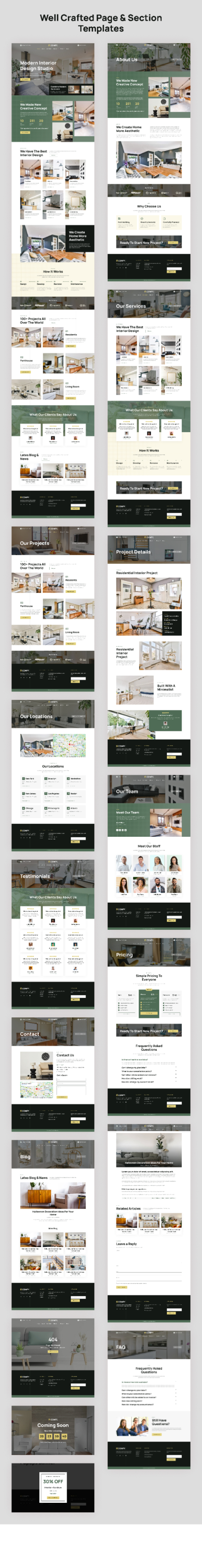 Architecture WordPress template