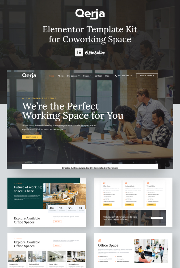 Coworking space template